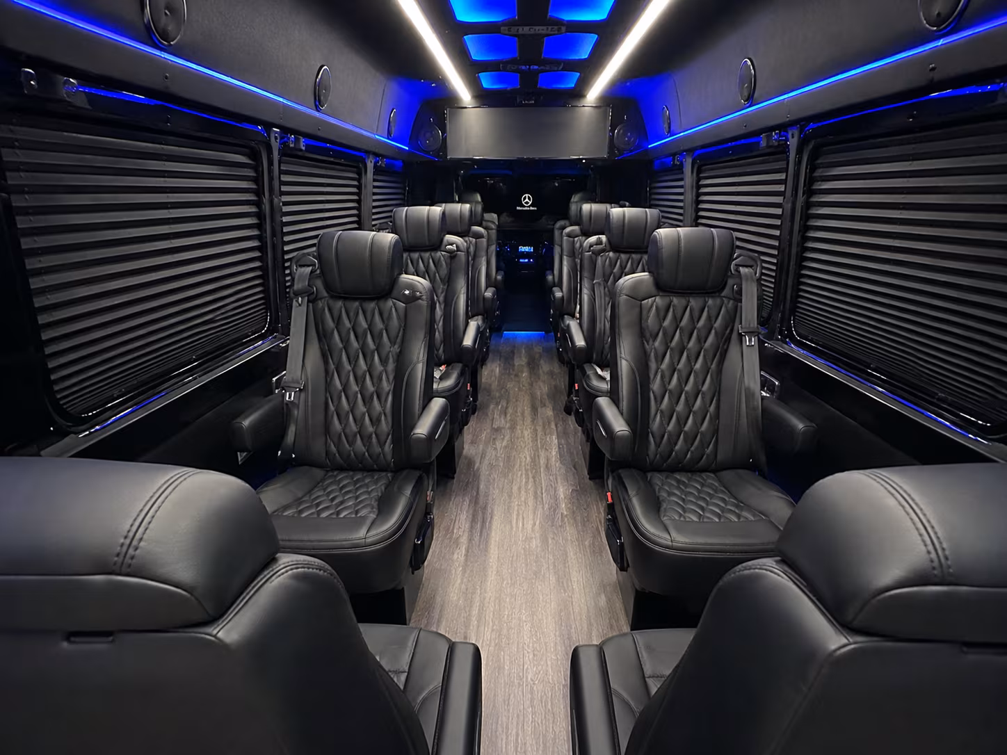 Pueblo Airport Shuttle & Transportation party bus exterior