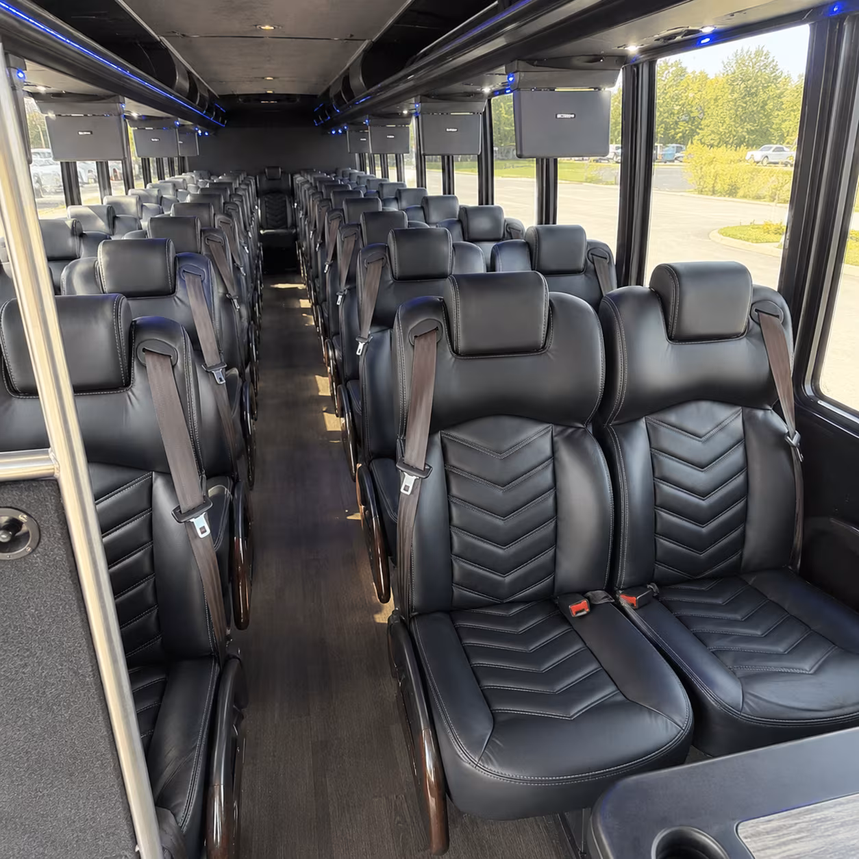 Pueblo Airport Shuttle & Transportation onboard seating