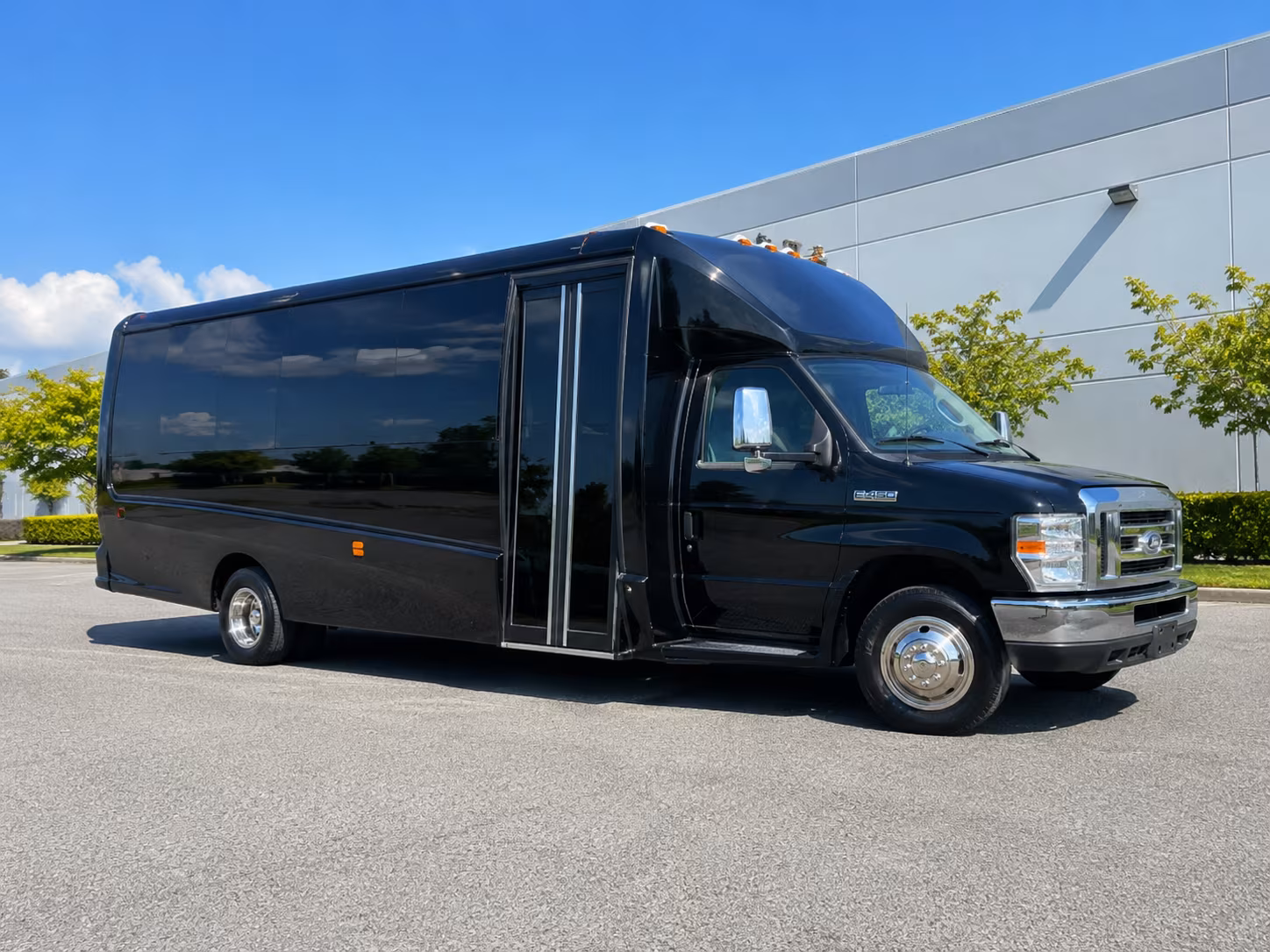 Pueblo Birthday, Sweet 16, & Quinceañera Transportation party bus exterior