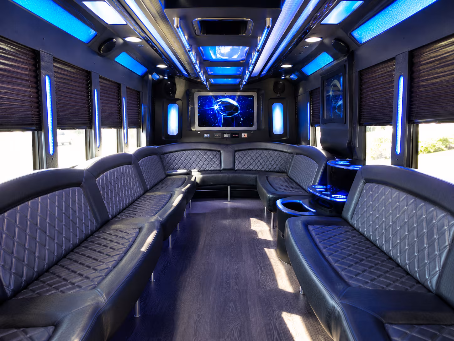 Pueblo Birthday, Sweet 16, & Quinceañera Transportation onboard seating