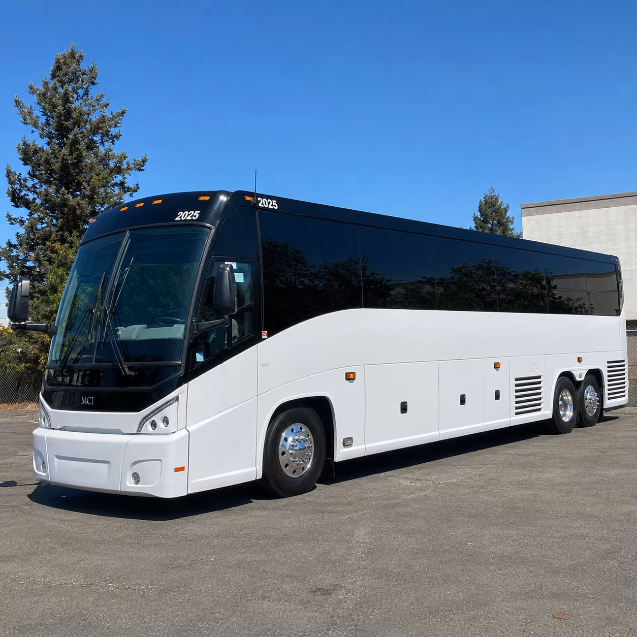 Pueblo Corporate Transportation party bus exterior
