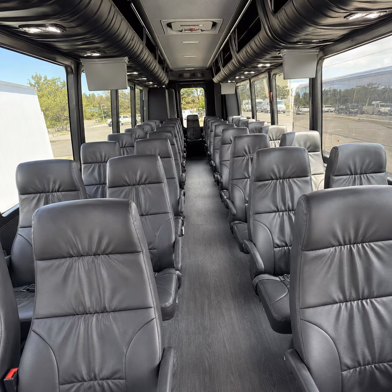 Pueblo Corporate Transportation party bus exterior