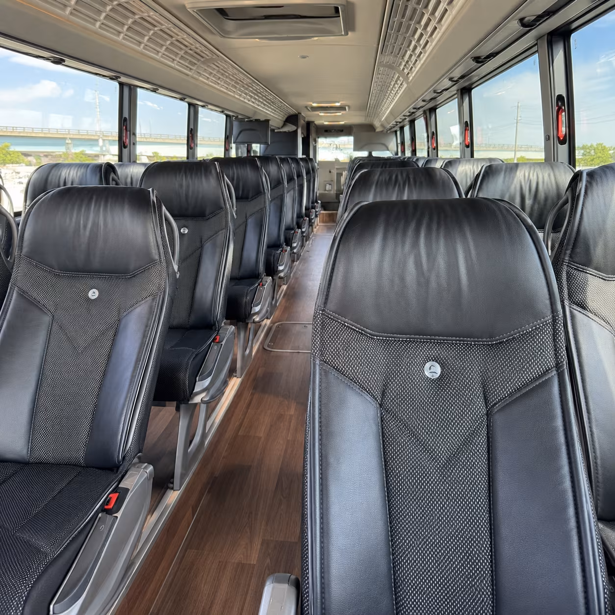Pueblo Corporate Transportation party bus exterior