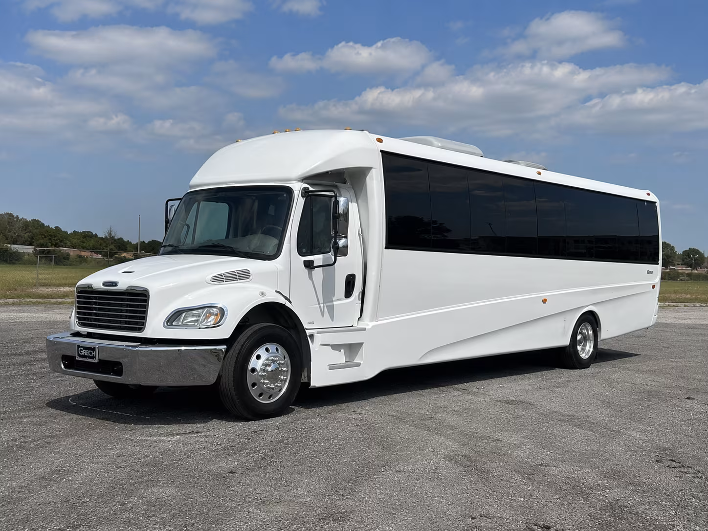 Pueblo Private Event Transportation party bus interior