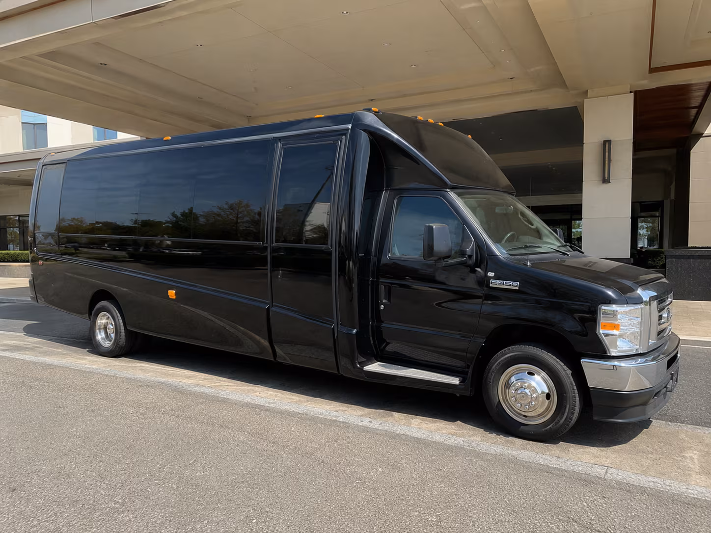 Pueblo Prom & Homecoming Transportation party bus exterior