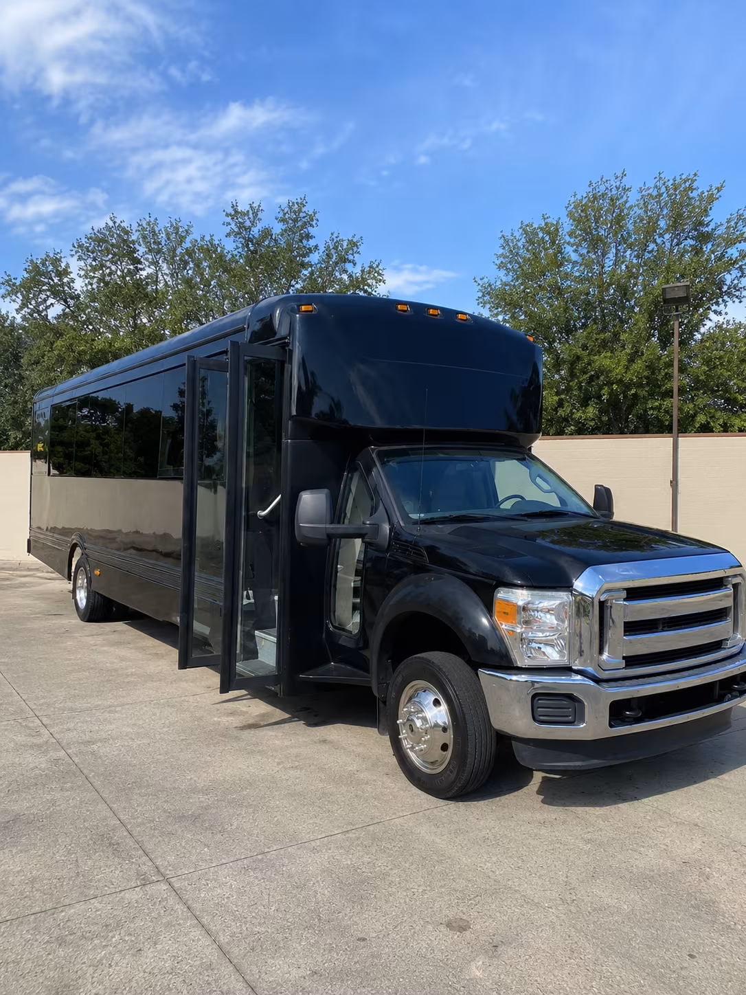 Pueblo Prom & Homecoming Transportation party bus exterior