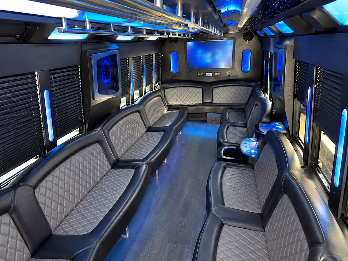 Pueblo Winery Tour & Pub Crawl Transportation onboard seating