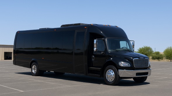 pueblo concert transportation minibus rental