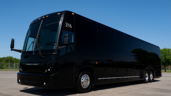 pueblo employee shuttle charter bus rental